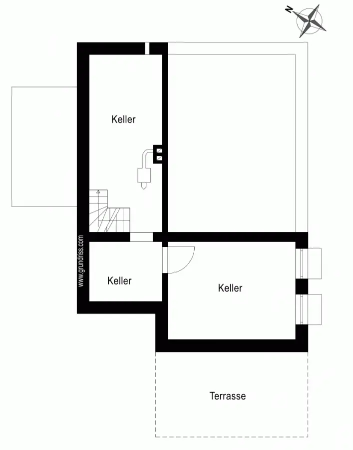Gepflegtes Einfamilienhaus in ruhiger Seitenstraße in Berlin-Neukölln (Rudow) zu verkaufen. - Keller